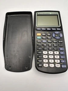 Texas Instruments Ti-83 Plus Calculadora Gráfica y Cubierta Negra LEER - Imagen 1 de 8
