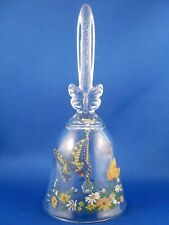 Retro 1990 AVON Crystal North American BUTTERFLIES DINNER BELL Collectable Gift