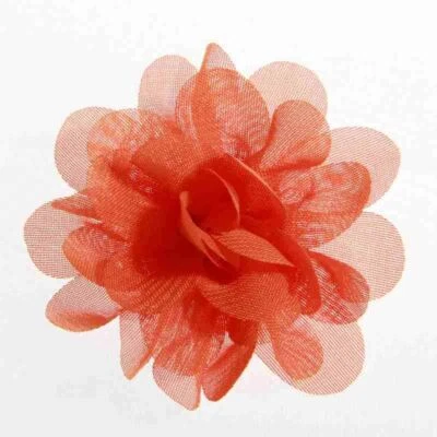 Diadema de tela con flores de gasa - 5 cm pinzas para el cabello para mujeres accesorios boutique 5 piezas Foto 1 de 4