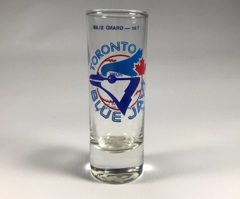 Vintage 1989 Toronto Blue Jays 4" Shot Glass Cover