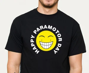 paramotor, motorschirm, paramoteur tshirt HAPPY PARAMOTOR DAY - Bild 1 von 2