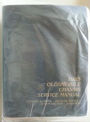 Manuale Officina / Shop Manuale Oldsmobile 88, 98, Cutlass, Toronado Ecc. 1985 - Immagine 1 di 2