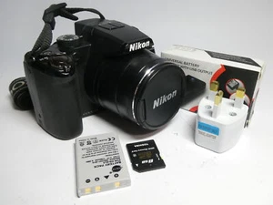 Nikon Coolpix P100 10.3MP 26x Wide Zoom Full HD Bridge Camera & 8GB SD #804 - Picture 1 of 16