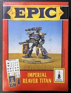 Warhammer 40k / Epic - Imperial Reaver Titan (1994) Sealed NIB Metal Pewter Rare - Picture 1 of 6