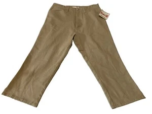 NWT Bill Blass Jeans Khaki Colored Capris SZ 10 - Picture 1 of 11