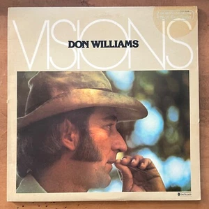 Don Williams Visions - Vintage Vinyl Record - PROMO Promotional Copy Not Resale - Picture 1 of 3
