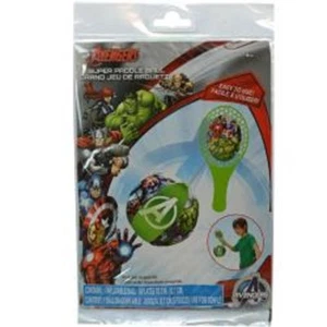 Avengers Thor, Captain America, Hulk, Iron Man Super Paddle Ball mit 5" Ball - Neu! - Bild 1 von 1
