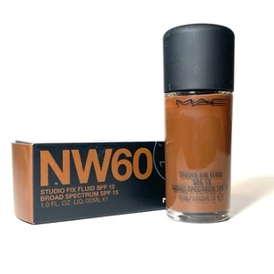 MAC Studio Fix fondotinta fluido spf 15 nuovo con etichette - Foto 1 di 8