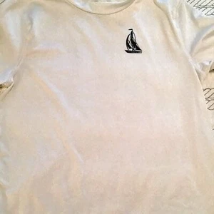 Cat & Jack Kids White Long Sleeve Rash Guard Tee XL (16) - Picture 1 of 3