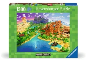 Ravensburger World of Minecraft 1500 Pc Jigsaw Puzzle - Bild 1 von 2