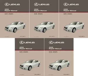 2008 Lexus GS 450h Shop Service Repair Manual Complete Set - Picture 1 of 1