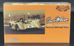 GMP 1:43 1969 McLaren M8B Bruce McLaren #4 High Wing Brand New MINT BOX/SLEEVE - Picture 1 of 7