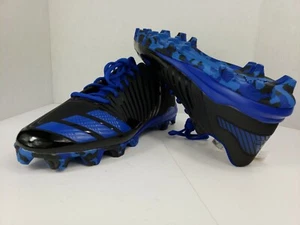 Neue Adidas Icon Md Baseballstollen ~ schwarz/blau, Herrengröße 13,5 - Bild 1 von 12