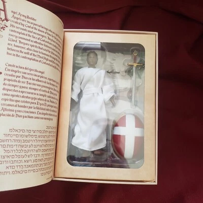 D13 Toys Libro de Aventuras Bíblicas Dos Ángel Piel Bronceada Figura 1/12 NUEVO Foto 1 de 4