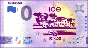 HOSSEGOR / BILLET SOUVENIR 0 € / NULL EURO-SCHEIN / UEZA 2023-1 - Imagen 1 de 1