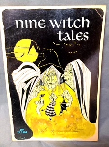 NINE WITCH Tales BOOK Abby Kedabra 1st Edition 1968 - Picture 1 of 9