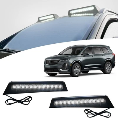 Tapa de luz LED de techo superior con DRL para lámpara de techo Cadillac XT6 2020-2024 Foto 1 de 4