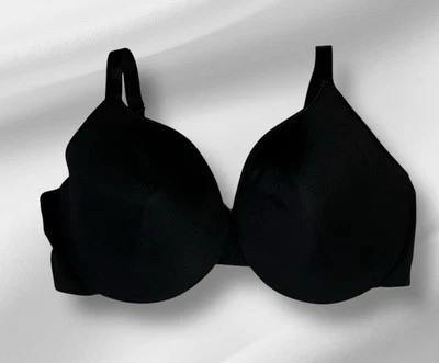 Sujetador Kmart ROSA Negro Brillante Suave Mujer 40DD Foto 1 de 4