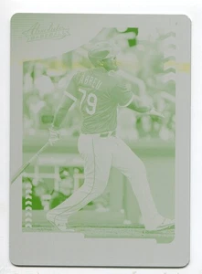 2020 Absolute Printing Plate Jose Abreu 1/1 Chicago White Sox - Picture 1 of 2