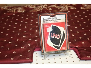 Vintage 1970s UNO America’s Card Game Sensation IGI Joliet 1978 SEALED - Picture 1 of 4