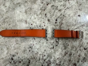 APPLE watch HERMES single tour 40 mm orange band - Photo 1 sur 2