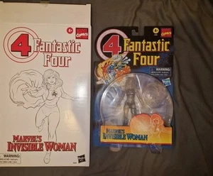 Marvel Legends Fantastic Four Retro Invisible Woman (Invisible) (New See Desc) - Picture 1 of 24