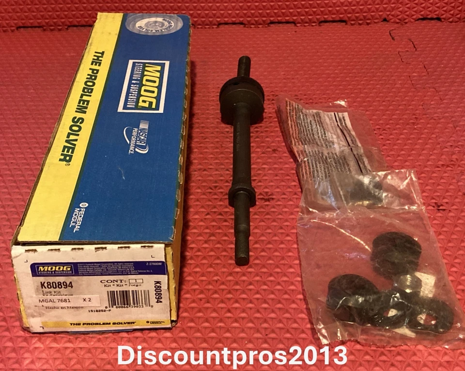 Kit de eslabones de barra estabilizadora delantera MOOG K80894 RAM 1500 2006-2022 Foto 1 de 1