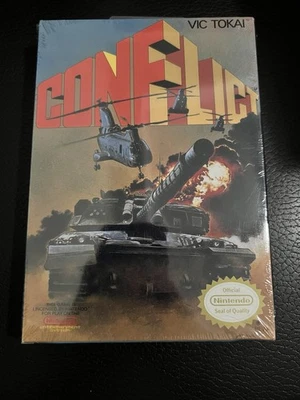 Nintendo NES Conflict lacrado - Imagem 1 de 4