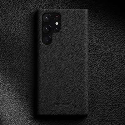 Funda de cuero genuino para Samsung Galaxy S23 Ultra S22 Melkco Premium cubierta trasera Foto 1 de 4