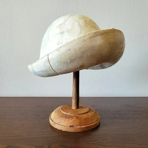 Millinery Hutblock Kunststoff Vintage Zubehör Form Antik Form Holz - Bild 1 von 11