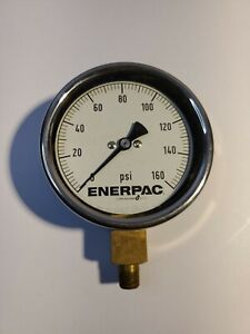 ENERPAC Pressure Gauge 0-160 PSI 4" Face 1/4" NPT