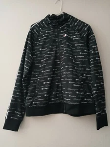 Champion Zip Jacket Youth  Size-Large Black/White  - Picture 1 of 5
