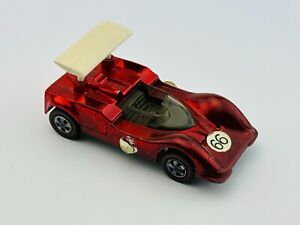 Hot Wheels Redline CHAPARRAL 2G Red US Brown Interior Very Nice !!!