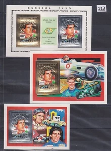 /// BURKINA FASO - MNH - CARS, SPORTS, M. SCHUMACHER - Picture 1 of 1