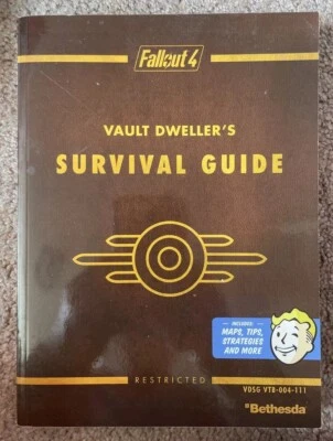 Fallout 4 Vault Dwellers Survival Guide Paperback Book RARE -EXCELLENT CONDITION - Image 1 of 4