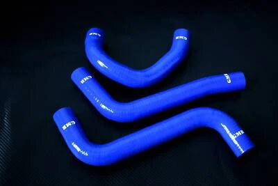 Kit de tubo de manguera de radiador de refrigerante de silicona para Pontiac GTO 5,7 L V8 2004 azul Foto 1 de 4
