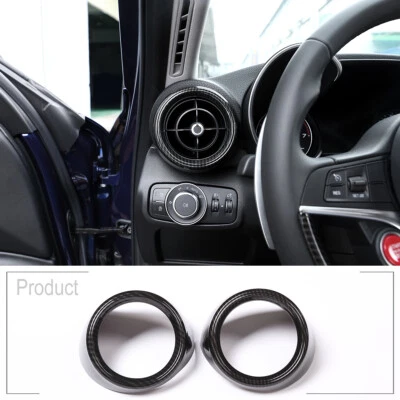 Carbon Optik Side Luftdüse Passend für Alfa Romeo Giulia 2017-2020 - Изображение 1 из 4