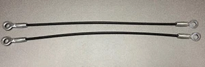 1973 - 1991 Blazer K5 Jimmy Chevy GMC Tailgate Straps Cables Pair NEW US Seller - Foto 1 di 6