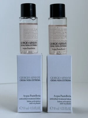 2 X Loção Antioxidante Giorgio Armani Crema Nera Extrema Acqua Pantelleria 10ML - Imagem 1 de 2