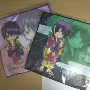 A76454 Gintama Mikrofaser Mini Handtuch Shinsuke Takasugi x2 - Bild 1 von 4