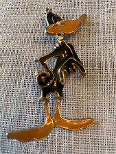 Vintage Warner Brothers Daffy Duck 1992 Enamel Brooch