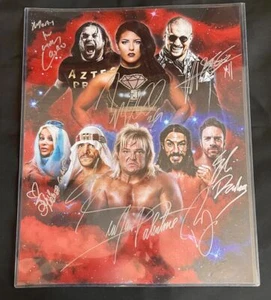 8 Autogramme 16x20 - Lucha Underground Stars - Kross, Blanchard usw. - Bild 1 von 1