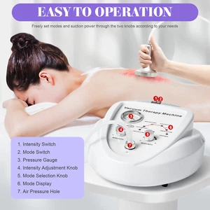 Elektrische Brustvergrößerung Po LiftTool Vakuumtherapie Maschine Lymph Detox Mas - Bild 1 von 20