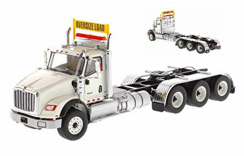 Hx620 Tridem Tractor White Camion Truck 1:50 Model DIECAST MASTERS - Immagine 1 di 1