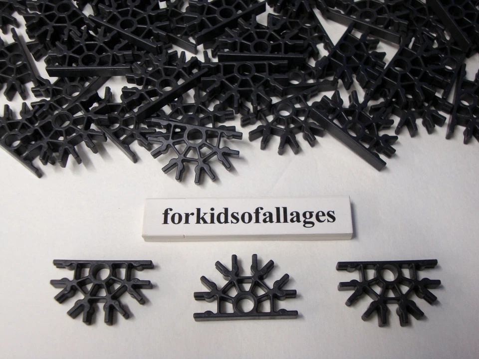 25 CONECTORES KNEX GRIS OSCURO 5 posiciones/180 grados a granel K'nex piezas/piezas Foto 1 de 1