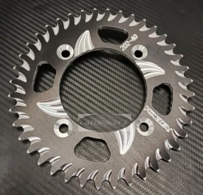 Honda CRF110 40 Tooth Rear Sprocket Vortex Racing Sprocket Black 40T CRF110 - Image 1 of 2