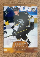 2002-03 In the Game Be A Player First Edition #001 - Mario Lemieux