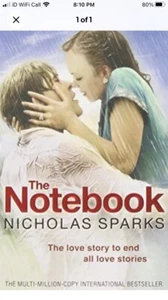 The Notebook By Nicholas Sparks - Picture 1 of 1
