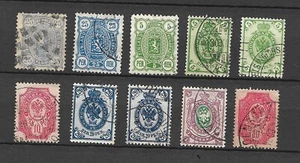LOTE 6586 DE 10 SELLOS DE ESTONIA - Imagen 1 de 1