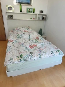 Original Interlübke Bett inkl Bettkasten, verstellbaren Bettenden und Rückwand - Bild 1 von 2
